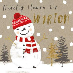 Nadolig Llawen i'r Wyrion