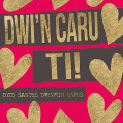 Dwi'n Caru Ti! Dydd Santes Dwynwen Hapus