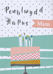 Penblwydd Hapus Mam