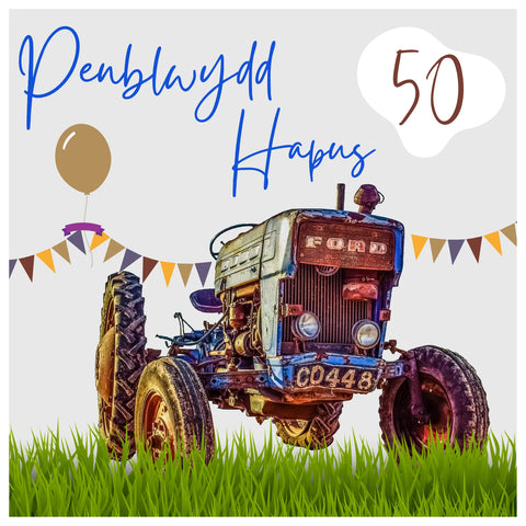 Penblwydd Hapus - 50