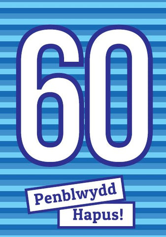 Penblwydd Hapus - 60