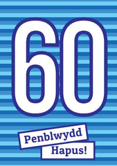 Penblwydd Hapus - 60