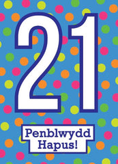 Penblwydd Hapus - 21