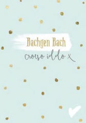 Bachgen Bach, Croeso iddo