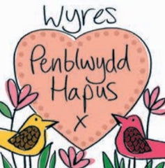 Penblwydd Hapus Wyres