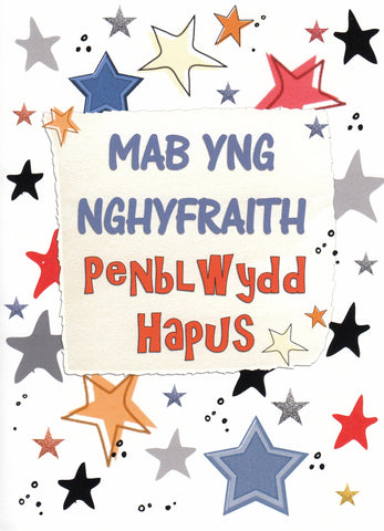 Penblwydd Hapus Mab-yng-Nghyfraith