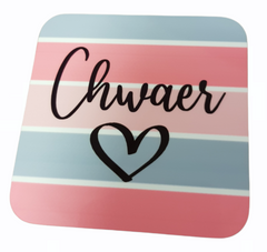 Coaster Chwaer | Mat Diod Chwaer