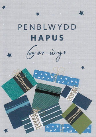Penblwydd Hapus Gor-Wyr