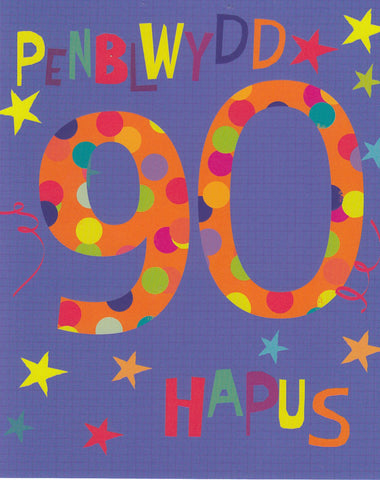 Penblwydd Hapus - 90