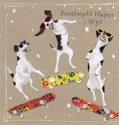Penblwydd Hapus Wyr