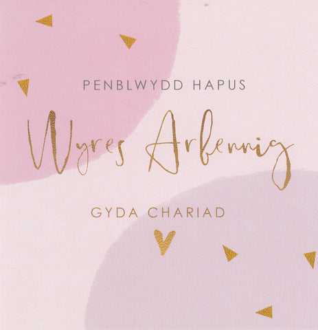 Penblwydd Hapus Wyres Arbennig, Gyda Chariad