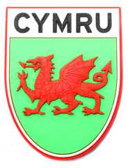 Cymru Shield Magnet|Magned Tarian Baner Cymru