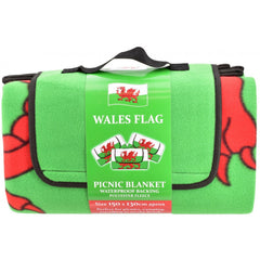 Wales Flag Picnic Blanketl|Blanced Picnic Baner Cymru