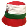 Welsh Bucket Hat Stripe (Adults)|Het Bwced Cymru Streipiog (Oedolion)
