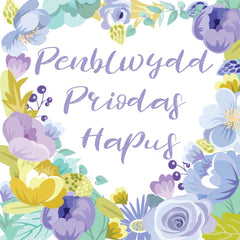 Penblwydd Priodas Hapus