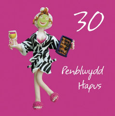 Penblwydd Hapus - 30