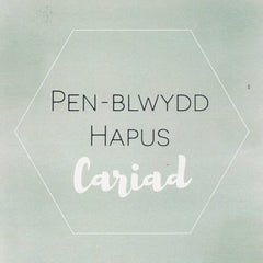 Pen-blwydd Hapus Cariad