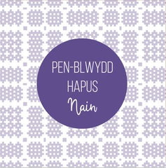 Pen-blwydd Hapus Nain