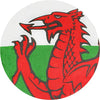 Welsh Flag Flat Cap|Cap Fflat Baner Cymru