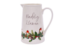 Nadolig Llawen Jug (Large) | Jwg Nadolig Llawen (Mawr)