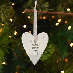 Nadolig Llawen Nain Christmas Hanger|Nadolig Llawen Nain