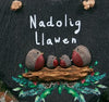 Robin Slate Christmas Hanger|Addurn Nadolig Llawen Robin Goch