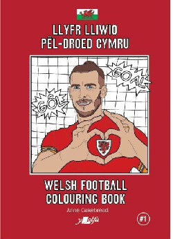 Welsh Football Colouring Book|Llyfr Lliwio Pêl-Droed Cymru