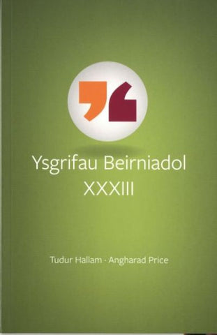 Ysgrifau Beirniadol XXXIII