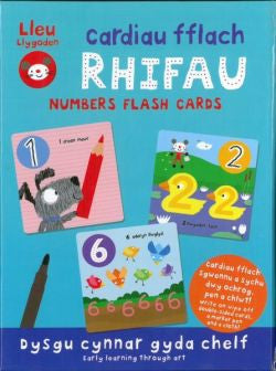 Numbers Flash Cards |Cardiau Fflach Rhifau