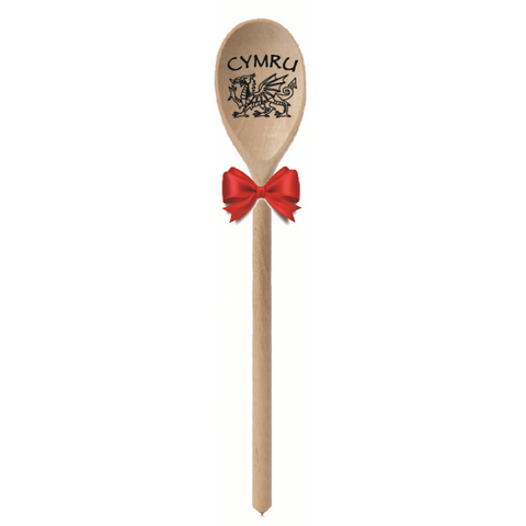 Cymru (Decorated Kitchen Spoon)|Cymru (Llwy Bren wedi ei haddurno)