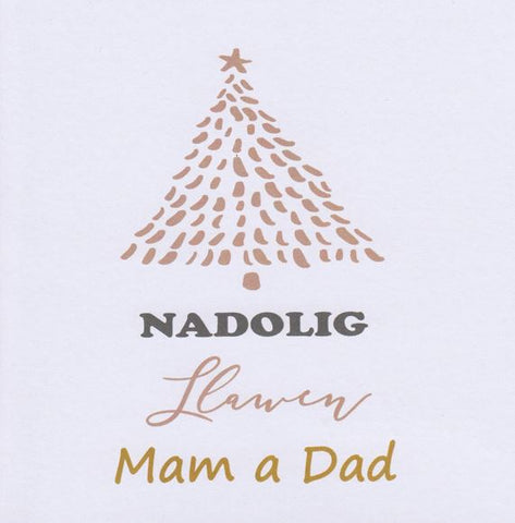 Nadolig Llawen Mam a Dad