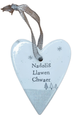 Nadolig Llawen Chwaer Christmas Hanger|Nadolig Llawen Chwaer