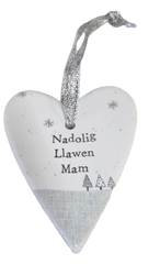 Nadolig Llawen Mam Christmas Hanger|Nadolig Llawen Mam