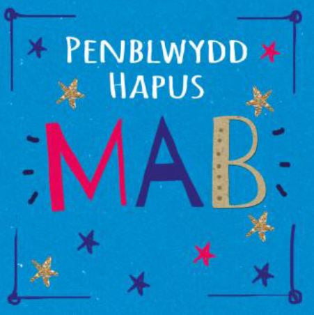 Penblwydd Hapus Mab