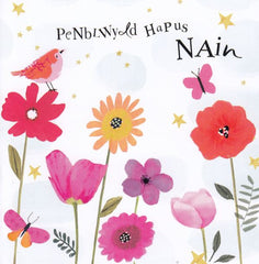 Penblwydd Hapus Nain