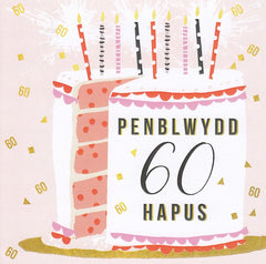 Penblwydd Hapus - 60
