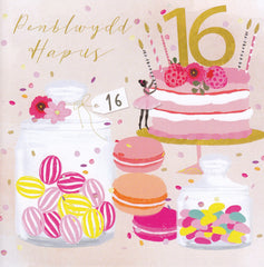 Penblwydd Hapus 16