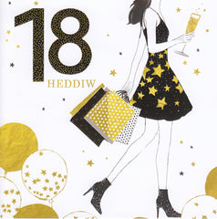 Penblwydd Hapus 18