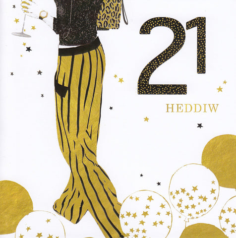 Penblwydd Hapus 21