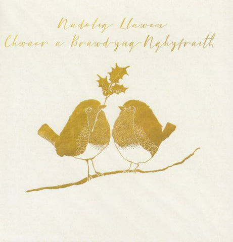 Nadolig Llawen Chwaer a Brawd-yng-Nghyfraith