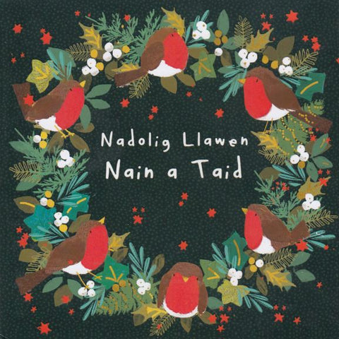 Nadolig Llawen Nain a Taid