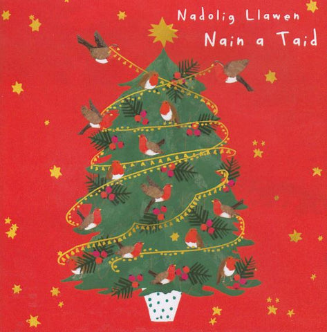 Nadolig Llawen Nain a Taid