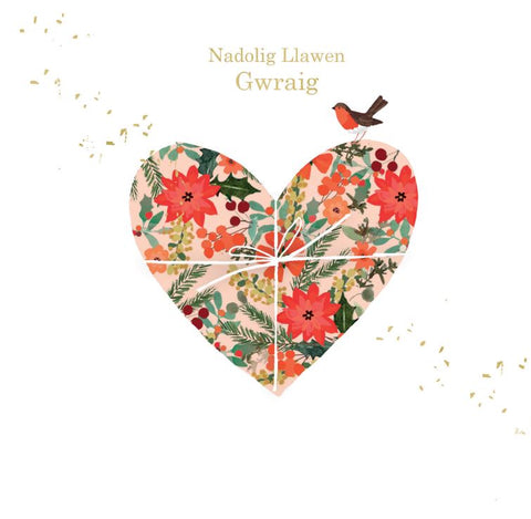 Nadolig Llawen Gwraig