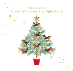 Nadolig Llawen Brawd a Chwaer Yng Nghyfraith