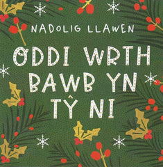 Nadolig Llawen oddi wrth bawb yn tŷ ni