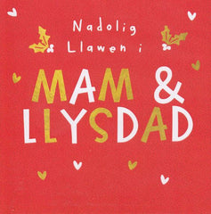 Nadolig Llawen i Mam & LlysDad