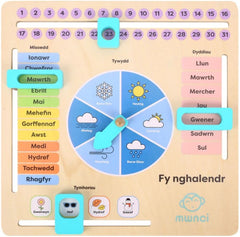 Welsh Calendar|Calendr Cymraeg