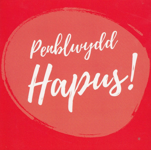 Penblwydd Hapus