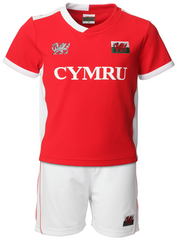 Kids Welsh Sports Kit|Crys a Siorts Chwareuon