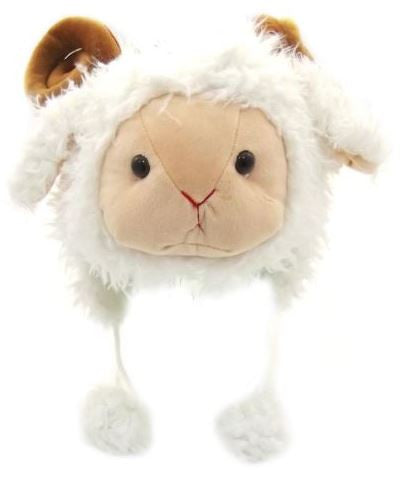 Ram Plush Novelty Hat|Het Pen Dafad